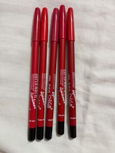 Set of 5  Lipliners