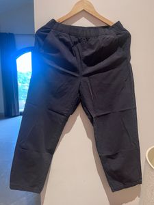 Dark Blue Cropped Pants - UNIQLO