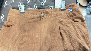Corduroy Wide Leg Pants