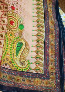 Kurta Set with Detailed Print two dupatta