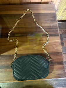 Quilted Black Crossbody Bag