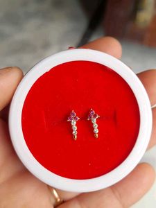 Exquisite Gemstone Stud Earrings