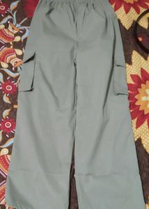 Stylish Korean Gray Cargo Pants