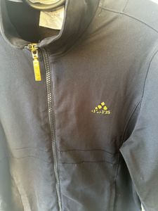 Adidas Black &amp; Gold Track Jacket