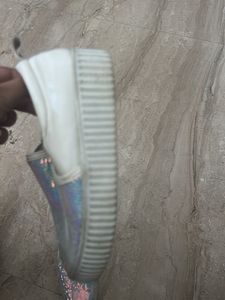 Sparkly Sequin Slip-On Shoes