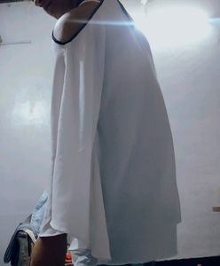 White Off shoulder Top