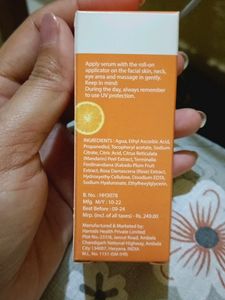 Serum Vitamin 'C' With Spf