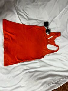 Orange Jockey Tank Top🧡