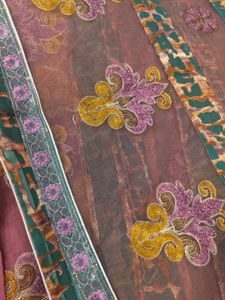Heavy Georgette Saree Wth Blouse For Womens