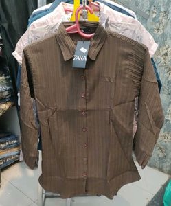 Zara Brown Shirt