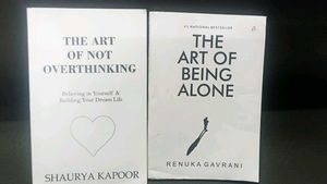 The Art of Not Overthinking & Being Alone Books