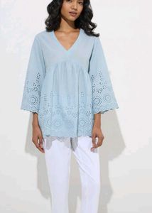 Stylish Blue Tunic Top by Westside....