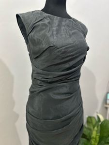 Chic Ruched Sleeveless Mini Dress
