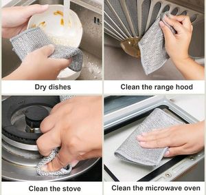 Dish Wash Scrubber - Pack Of 10 Pieces
