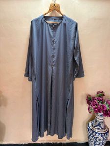 Elegant Grey abaya