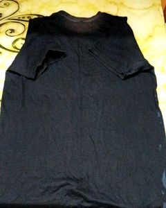 Graphic Print Black T-Shirt