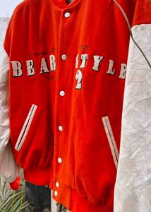 The Bear style Varsity Jacket