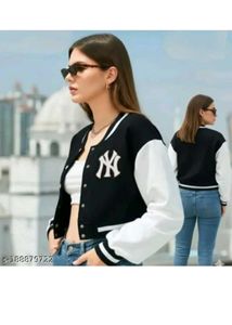 Trendy Varsity Jacket
