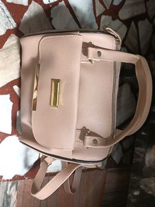 Stylish Taupe Handbag
