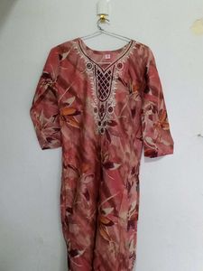 Floral Print Kurta