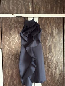 Elegant Ruffle Detail Party Dress