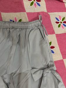 Grey Cargo Pants