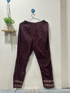 Elegant Maroon Ethnic kurta set