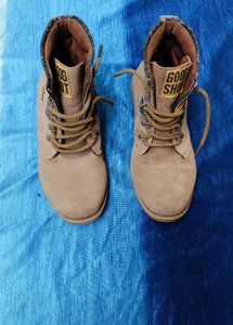 High Ankle Brown Boots