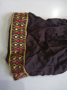 Embroidered Brown Kurta