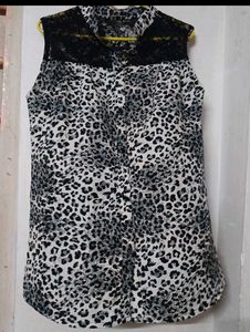 Stylish Puff Sleeve &amp; Leopard Print Tops