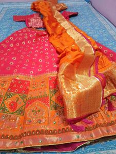 Vibrant Indian Lehenga Set