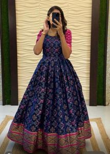 Beautiful Blue Ethnic Gown
