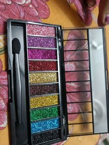 10 Color Glitter Eyeshadow Palette
