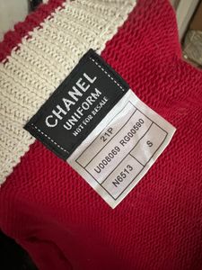 vintage Chanel uniform pullover