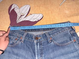 Blue Bootcut Denim Jeans