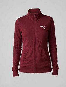 Puma Maroon Zip-Up Jacket XS Size for skinny or sl