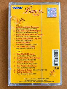 hindi songs AUDIO cassette