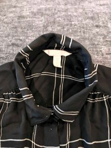 Plaid Button-Down Shirt