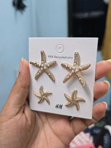Today'sOffer< H&amp;M Starfish Earrings Set