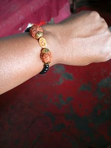 Rudraksha Beads Two Bracelet Combo.