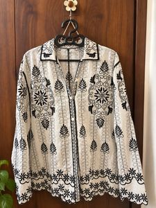 Embroidered Kurta Top