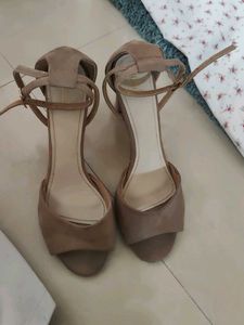 Stylish Nude Block Heels