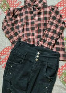all in one  Jeans and tops