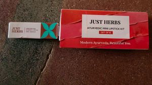 Just Herbs Ayurvedic Mini Lipstick Kit