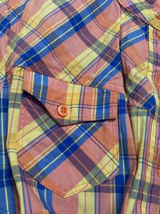 Multicolour half sleeve shirt
