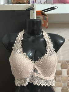 Elegant Blue Lace Bra 2 Br