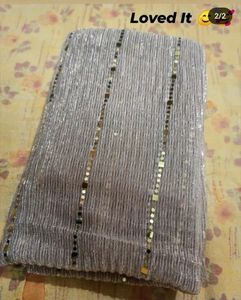 Stole Shimmery Nd Also Use Blouse Piece