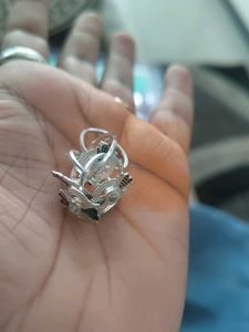 Bichew Silver Toned Ethnic Ring