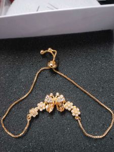 Sparkling Butterfly Bracelet