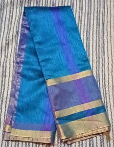 Saree - Blue, Green, Purple
